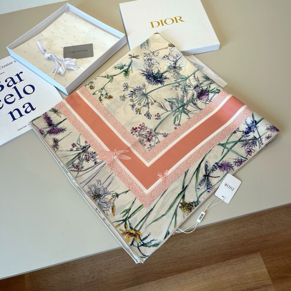 Dior Silk Square Scarf